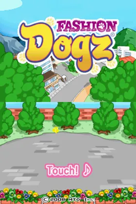 Fashion Dogz (Europe) screen shot title